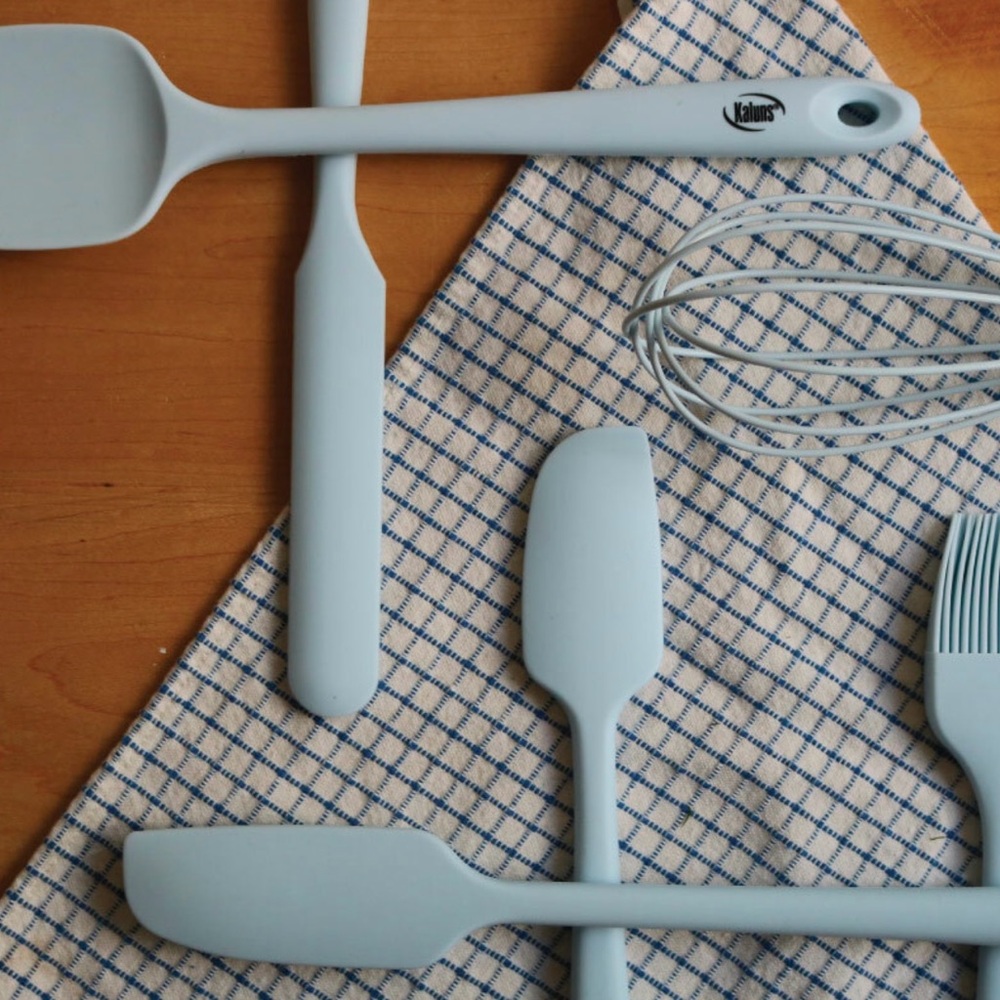 NWT 6 Piece Silicone Kitchen Tool Spatula Set - Picture 3 of 10